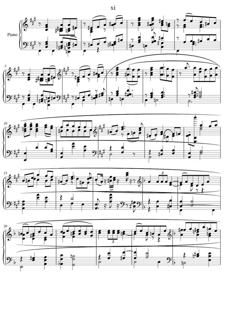 StaveWave result: Au salon, Op. 4 No. 6