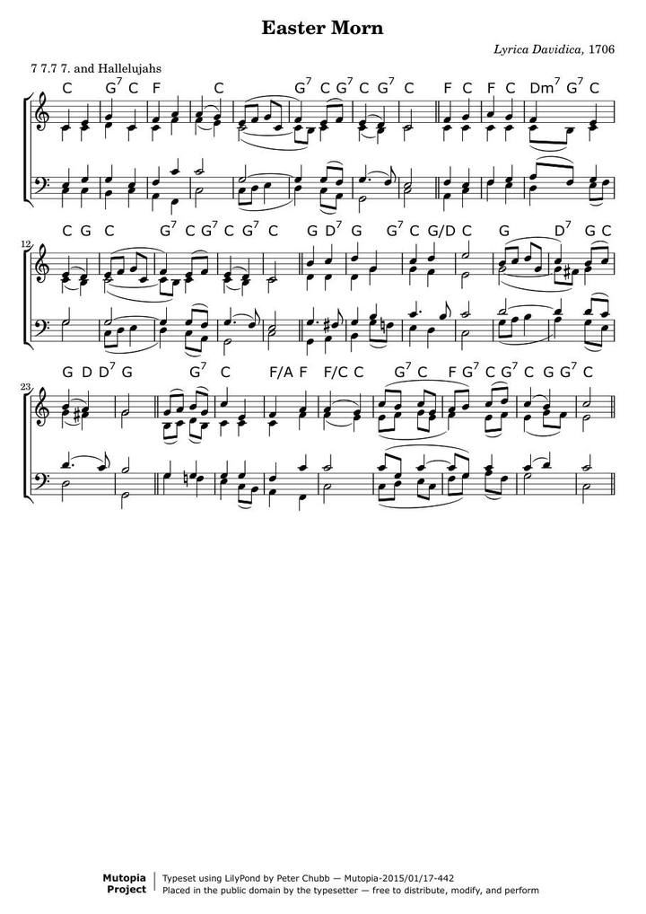Original page: Easter Hymn